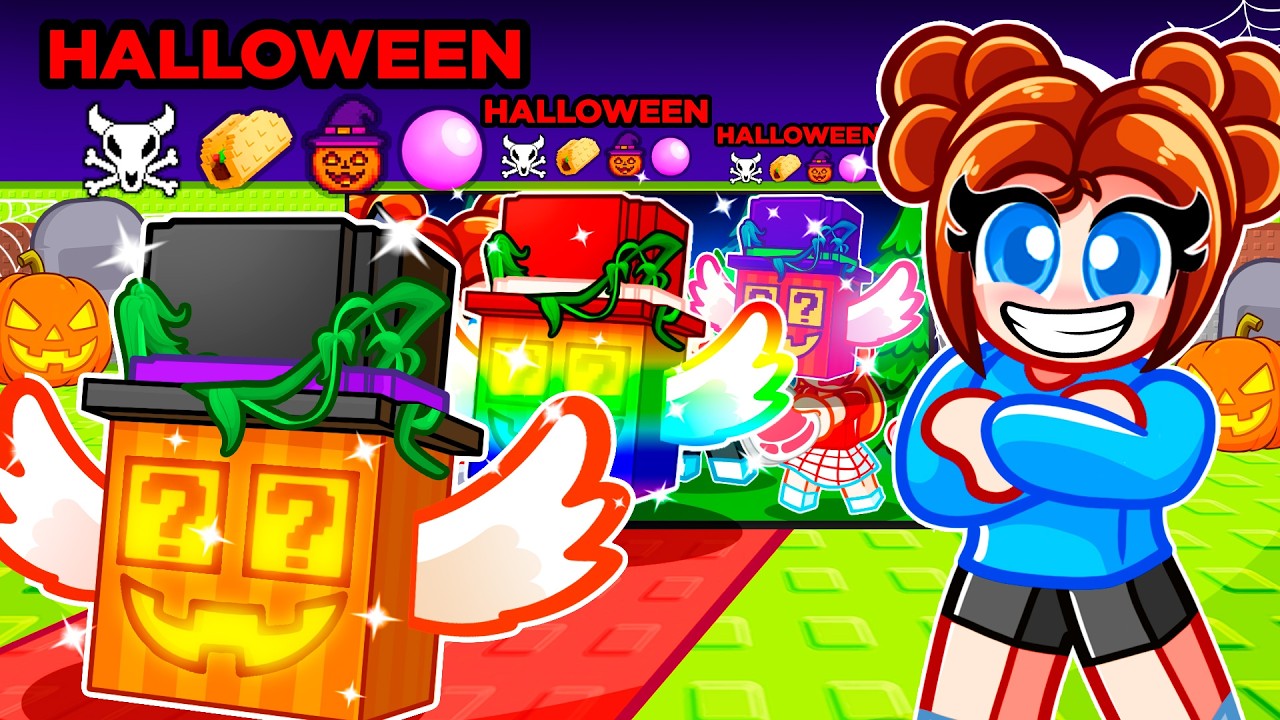 $0 to $1 Trillion Using Only HALLOWEEN LUCKY BLOCKS