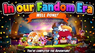 Angry Birds 2 " In our Fandom Era" Adventure - With All Fandom Hats - Gameplay 🍿🎂💗 screenshot 5