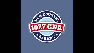 WGNA "107.7 WGNA-FM" (Now 107-7 GNA) - Legal ID - 1993 #2 (Country music)