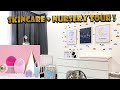 Skincare Routine and Nursery Tour
