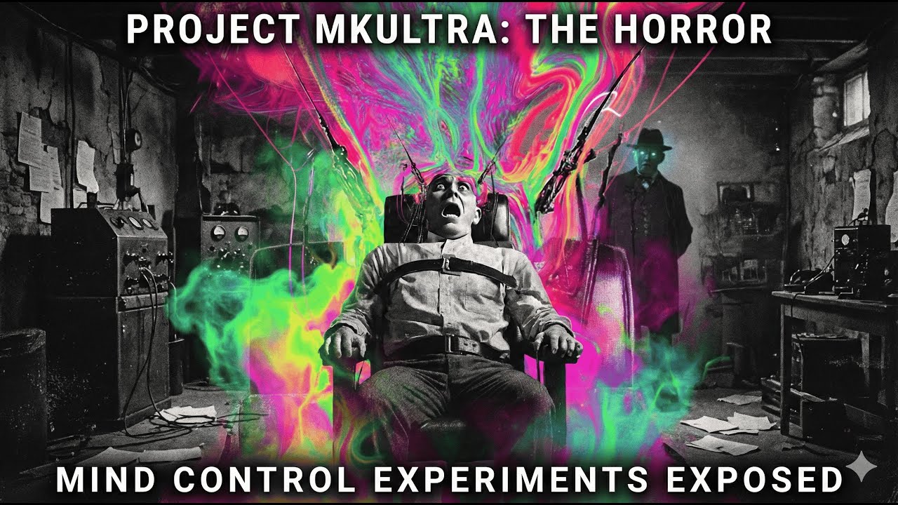 CIA Mind Control Experiments Exposed: The Dark Story of MKUltra||The Heart Attack Gun & . . . . . .