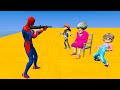 Scary Teacher 3d - Spiderman vs Miss&#39;T &amp; ( Nick and Tani Stolen by Miss,T )  - Game Animation