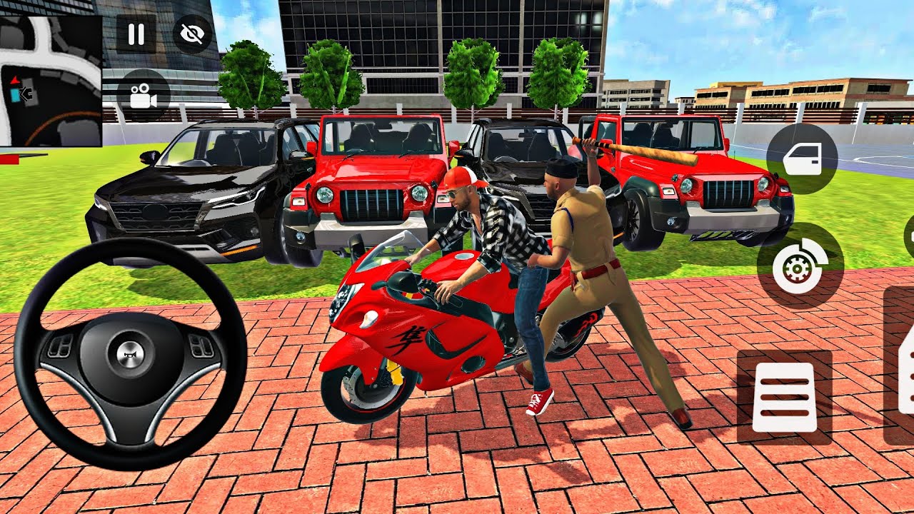 🎀Indian Thift Auto Simulator🎮Modify Thar Purchase Franklin Drive in Road🛣️Game🎮