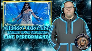 Chrissy Costanza - Legends Never Die Medley (Live Performance) Reaction