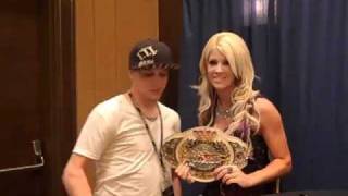 Tnas Angelina Love At Fanfest Lockdown Weekend In St. Charles,Mo