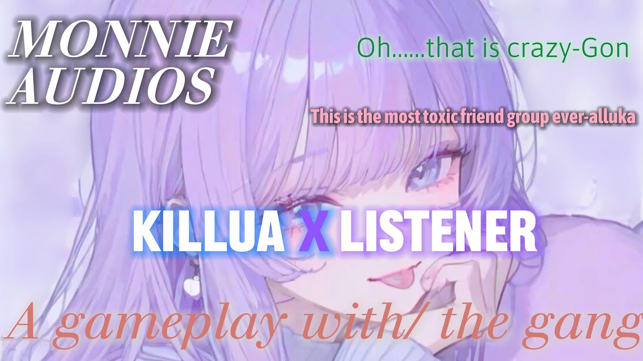 Game night with/ the gang ft gon, alluka—-Killua x listener