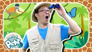 🔍 Funny Explorers! 🔍 Neck-Neck Dance | Baby Song | Kitoons Baby - Nursery Rhymes & Kids Songs
