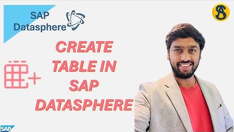 SAP Datasphere | Create Table | #SAP #datasphere #datawarehouse #cloud