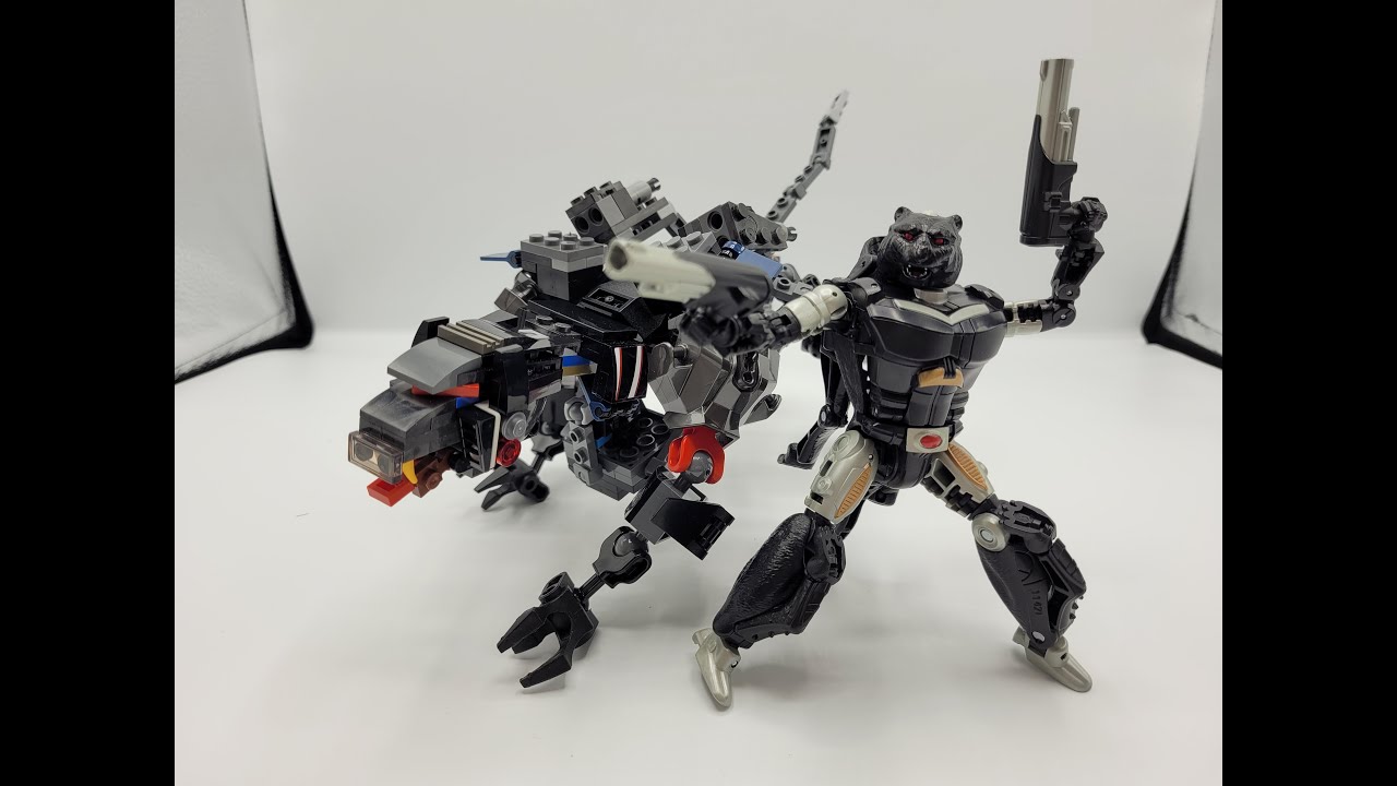 Covert agent Ravage review with lego exo suit - YouTube