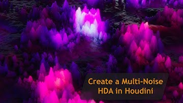 Create a Multi-Noise HDA in Houdini