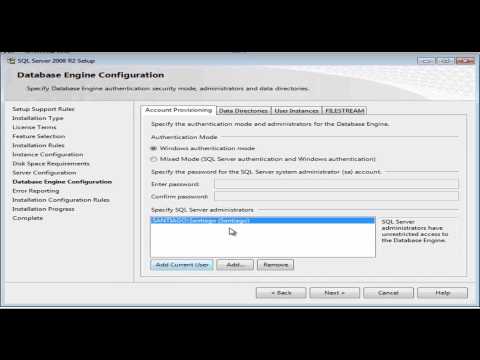 Instalación de Servidor - Curso MS-SQL Server 2008 - Capacity - Video 5 / 5