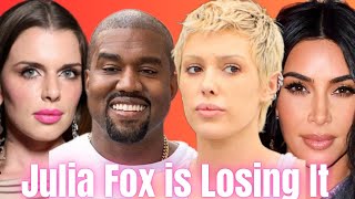 Julia Fox Obsession With Ye Continues! Thinks She's Kim! Blames Ye For Ruining Bianca's Identity