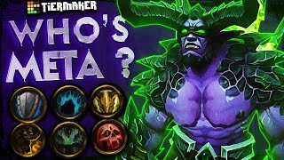 Shadowlands TANK TIER LIST (Mythic )