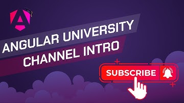 💥 Angular University YouTube Channel Intro