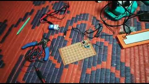 Light Detector using LDR and OP – Amp  Circuit Diagram
