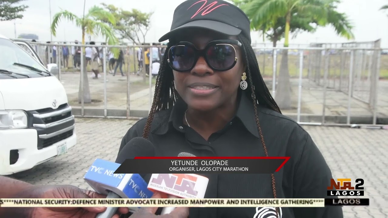 11th edition of Lagos Marathon @NTALive @olumideeguntola284 TV