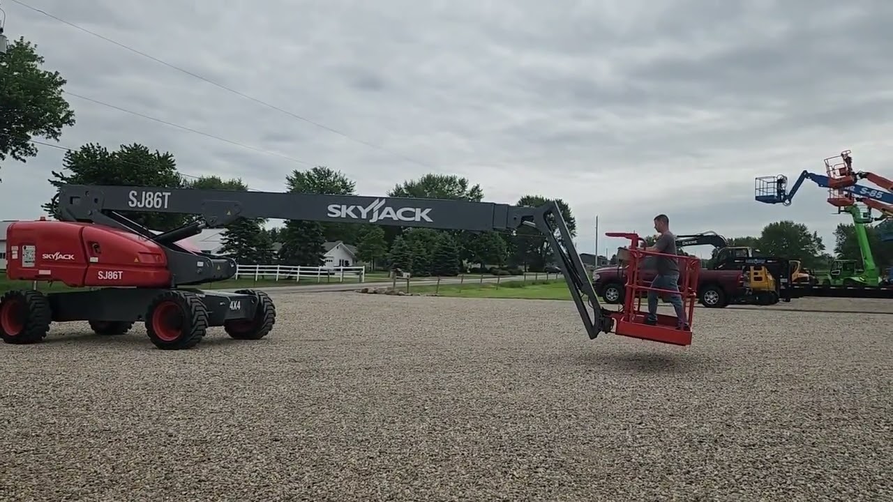 2019 SKYJACK SJ86T For Sale - YouTube