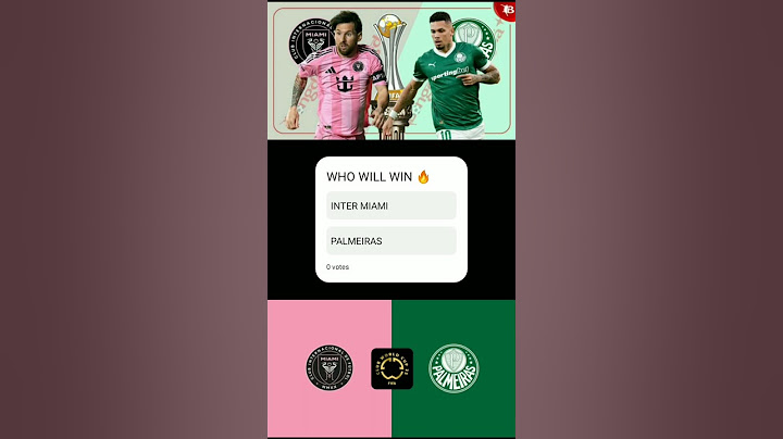 Inter Miami vs Palmeiras | Copa do Mundo de Clubes da FIFA 2025
