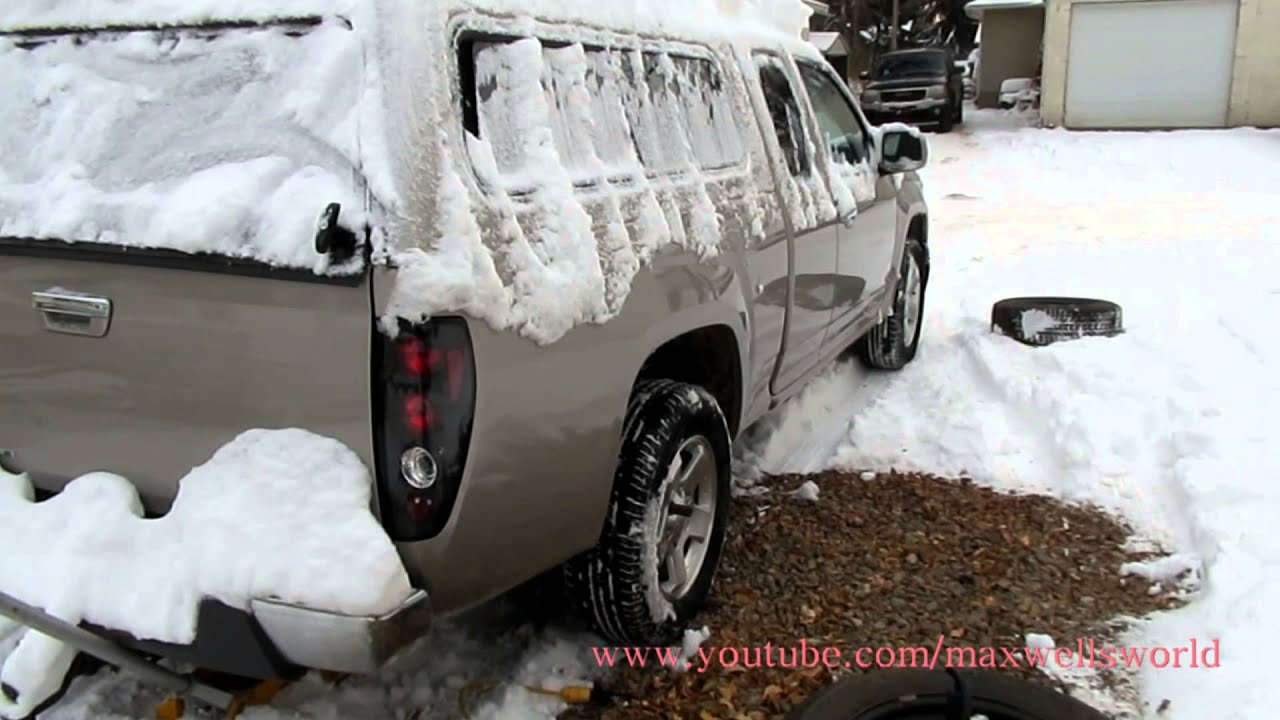 winter tire change over 2009 gmc canyon another job done maxwellsworld
