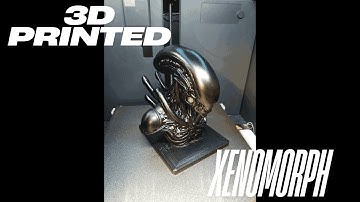 3D Printed Xenomorph Alien