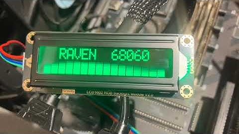 Raven: i2c expansion test