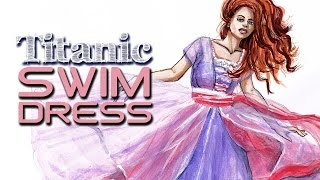 How to Draw Layers of Chiffon | Swim Gown TITANIC | Fashion Illustration | Fashion ARTventures screenshot 1