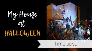 Our Halloween House | Timelapse | Batbones