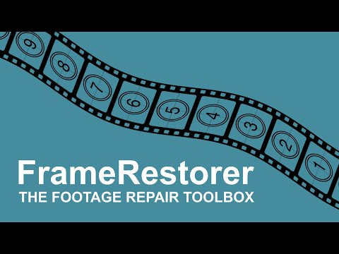 FrameRestorer for After Effects