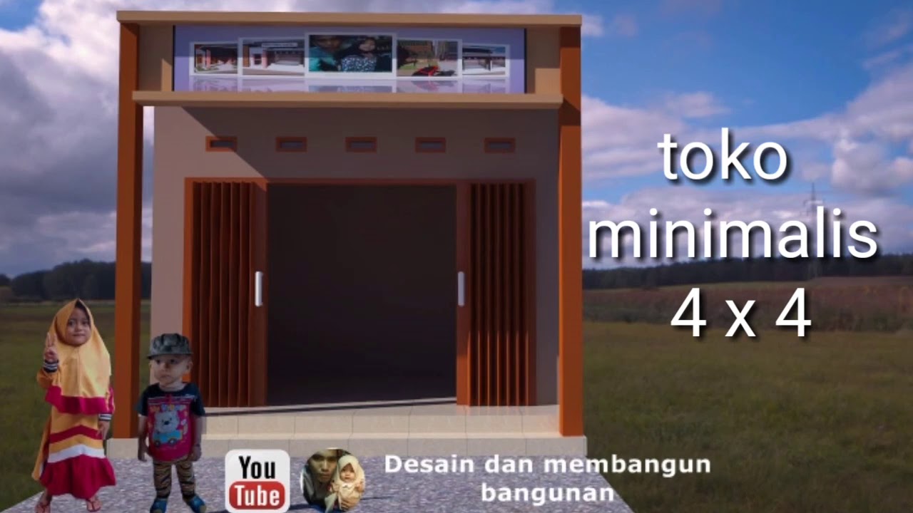 Toko Minimalis 4 X 4 YouTube