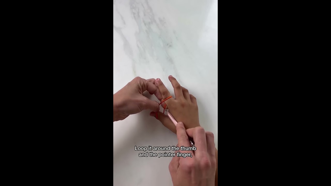 Pencil Grasp Hack For Better Handwriting Credits 7DaysofPlay