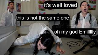 Emily shows Julia & Arther the monster under her bed