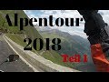 Mit dem Motorrad durch die Alpen 2018 // Dolomiten // Teil 1 // Italien