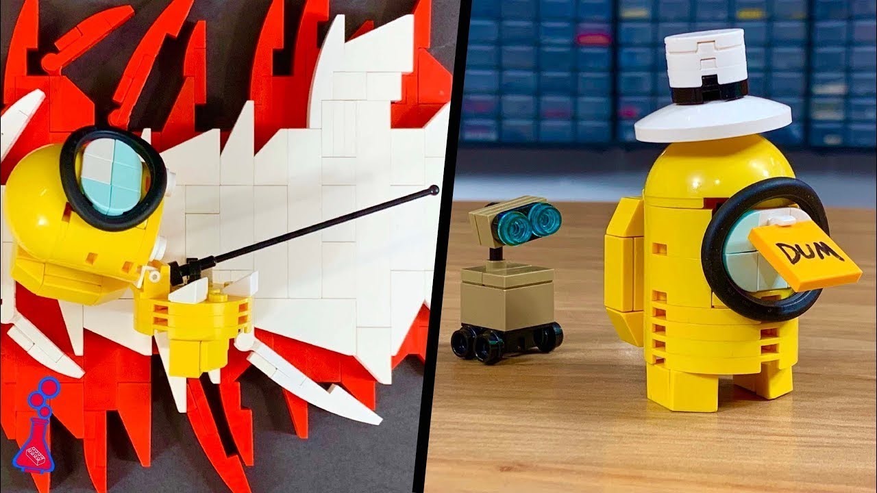 LEGO Самоделка Among Us - MIRA HQ / Предатель среди нас - YouTube