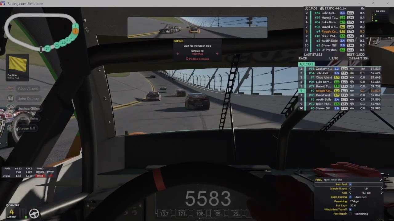 1/2/25 Arca Mystic Racing League