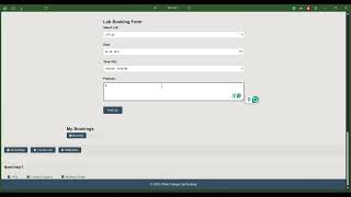 Lab Booking System