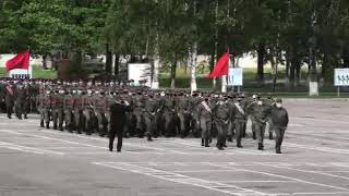 Кубанские и донские казаки 06.06.2020 в Подмосковье на тренировке  к параду Победы 24.06.2020