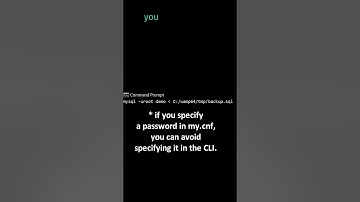 How to Import a Database into MySQL? #shorts #mysql
