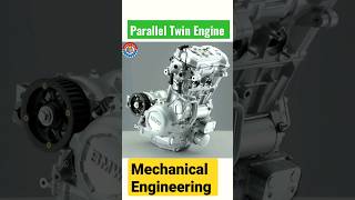 Parallel Twin Engine  Mechanical Engineering shorts viral
