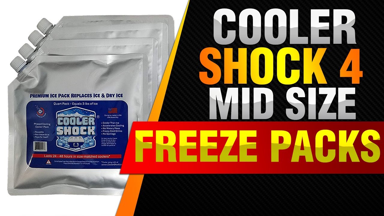 3 Pack replaces Ice - Cooler Shock