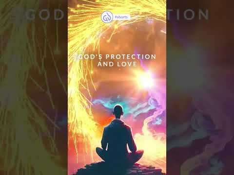 God's Protection and Love ✧ Attract Good Luck and Abundance ✧ 963hz #shorts