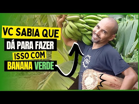 O SEGREDO DE COMO APROVEITA TODA A BANANEIRA | Uma PANC incrível e saborosa | Canal Desbrava Rio