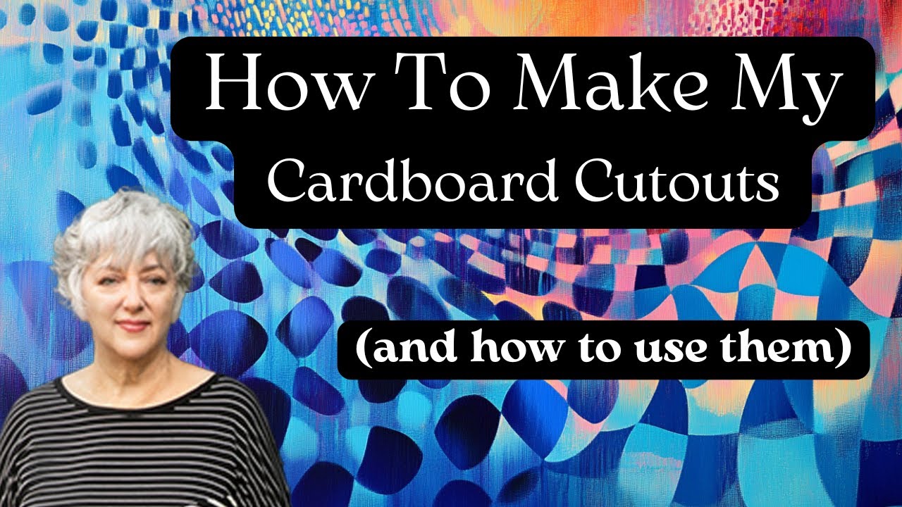 Card Making Cut Out Step By Step Tutorial - How I Made My Cardboard Cutouts - YouTube