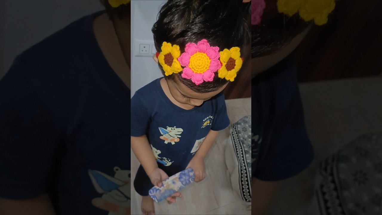 Crochet Hairband Easy And Beautiful  DM For Order#