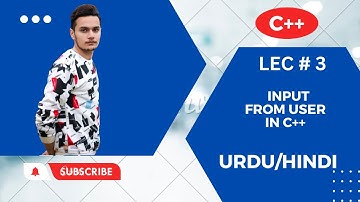 Lec #3 How to take input from user in c++ with example in Urdu/ Hindi