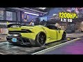 Need for speed heat gameplay  1200hp lamborghini huracan spyder customization  max build 400