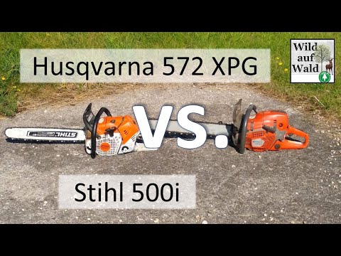 🌲Battle 2: Husqvarna 572 XPG vs. Stihl 500i same chain.