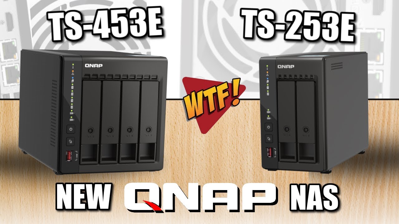 QNAP TS-253E and TS-453E NAS Drive Revealed – NAS Compares