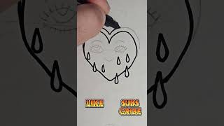 How to Draw a Crying Heart – Easy Tattoo Style Tutorial How to Draw a Crying Heart – Easy Tattoo Style Tutorial