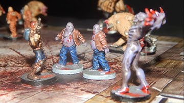 Doom: The Boardgame painted miniatures