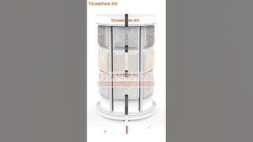 Customize rotatable display for quartz stone sample display frame-SG1010